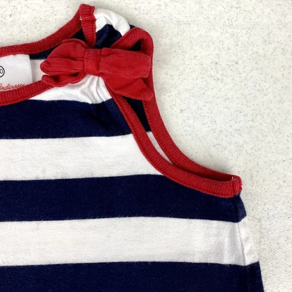 Hanna Andersson Sleeveless Striped Dress 4